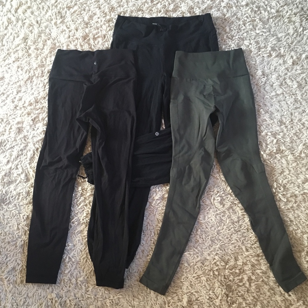 Lot of Lululemon bottoms